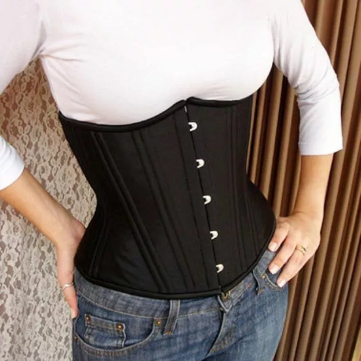 Noir Elegance Corset – Underbust Waist Trainer