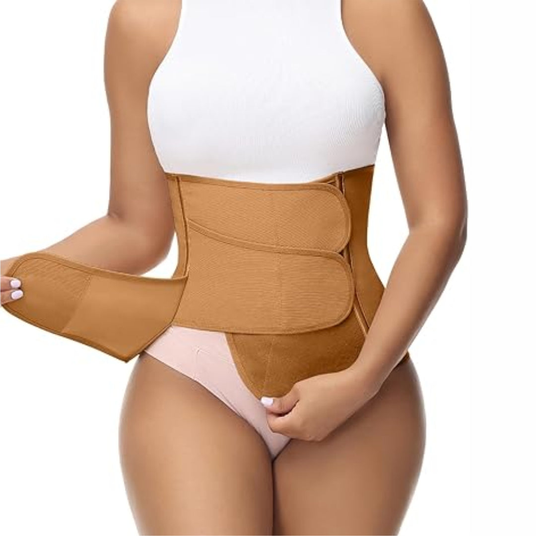 Klebriger Taillentrainer zur Bauchkontrolle
