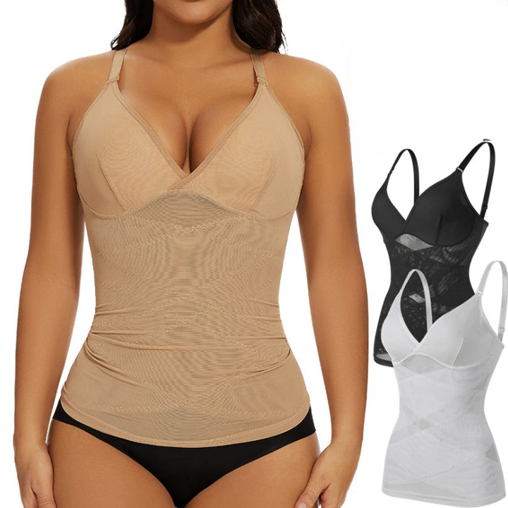 V-Neck Tummy Control Cami