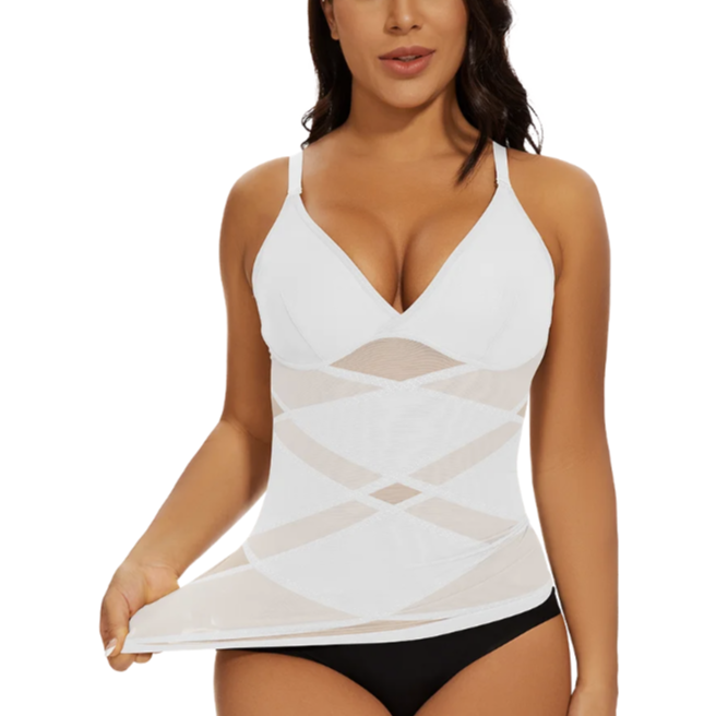 V-Neck Tummy Control Cami