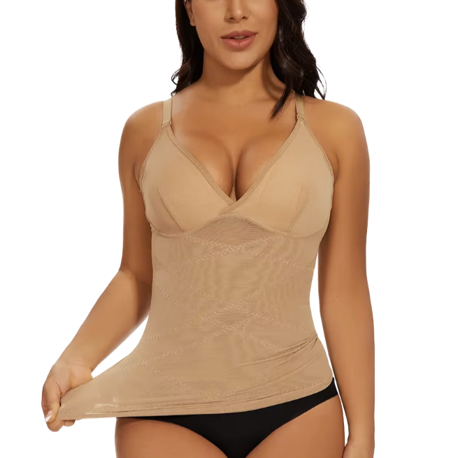 V-Neck Tummy Control Cami