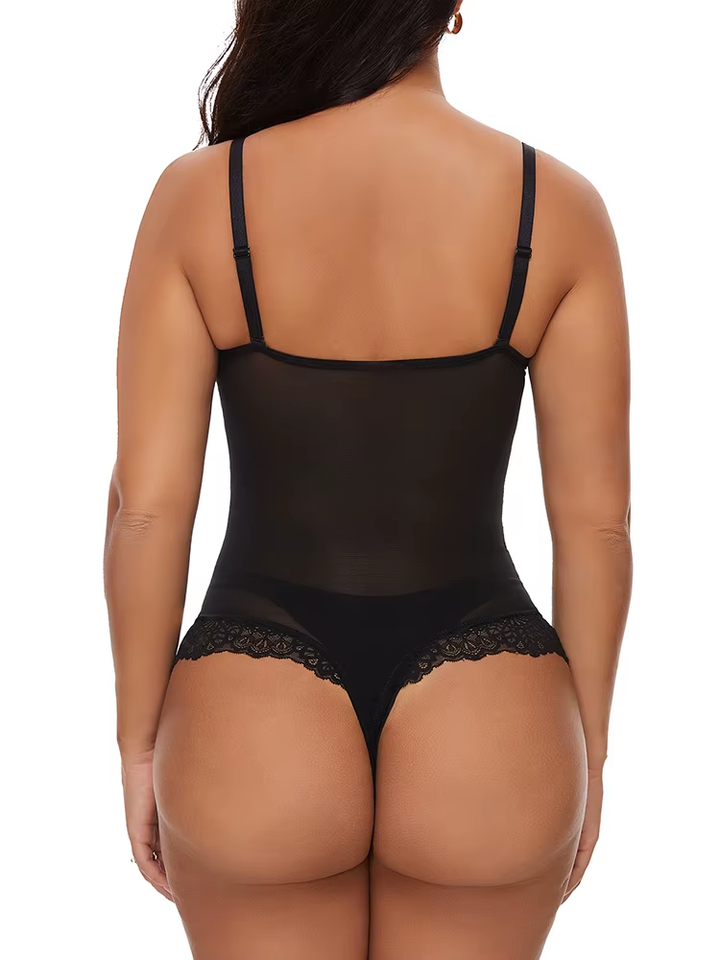 Lace Shapewear Bodysuit – Slimming & Sculpting