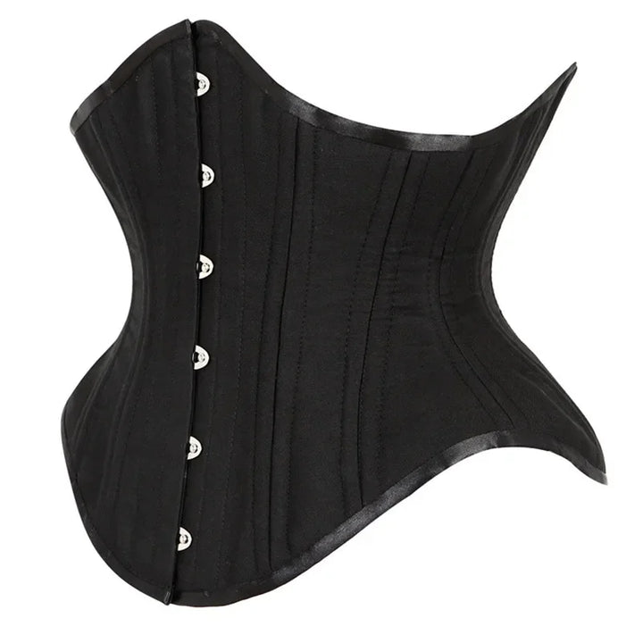 Noir Elegance Corset – Underbust Waist Trainer