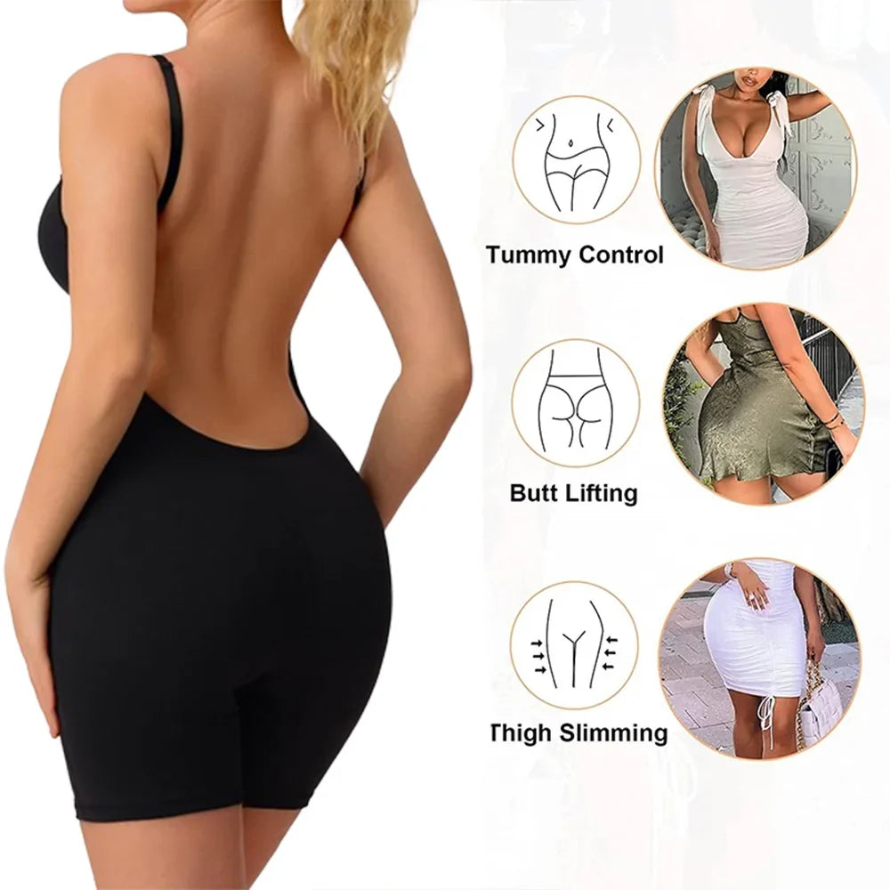 CurveGlow Jumpsuit – Po-Lifting- und -Formungs-Bodysuit