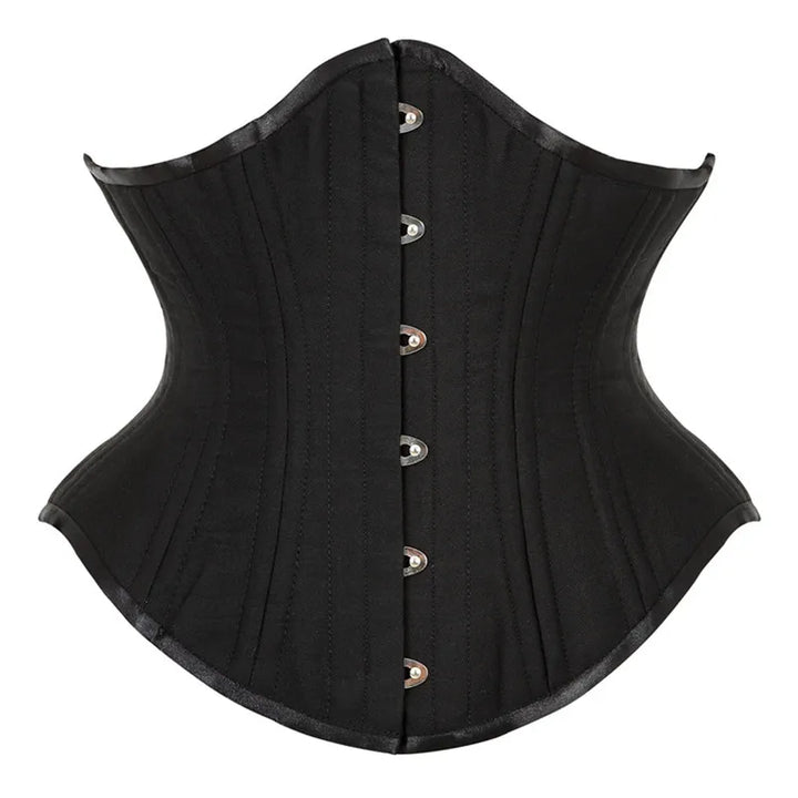 Noir Elegance Corset – Underbust Waist Trainer