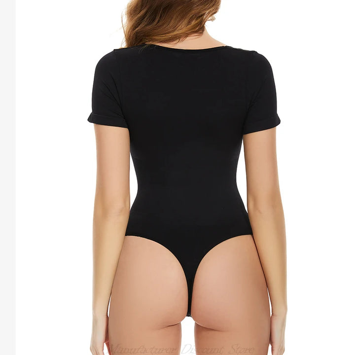 Square Neck Shaping Bodysuit
