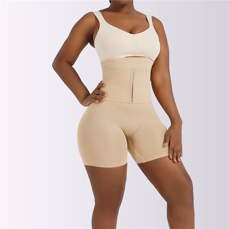 High-Waist Tummy Control Shorts