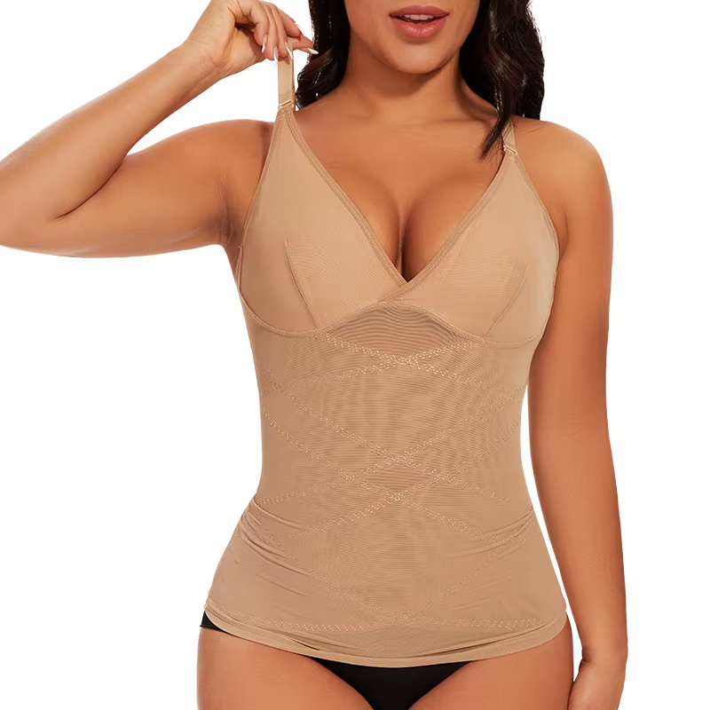 V-Neck Tummy Control Cami
